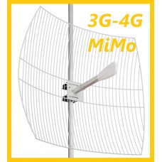 Параболическая MiMo антенна с усилением 24Дб